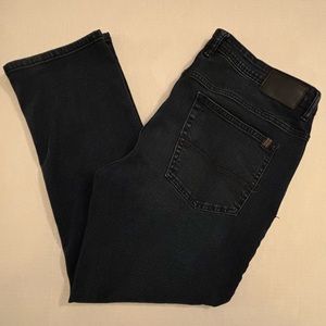 Buffalo David Bitton Jackson-X Straight Stretch Dark Blue Jeans Men's Size 38x30
